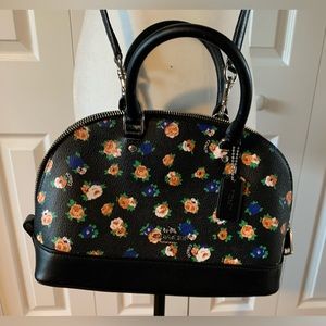 Never used Coach floral purse